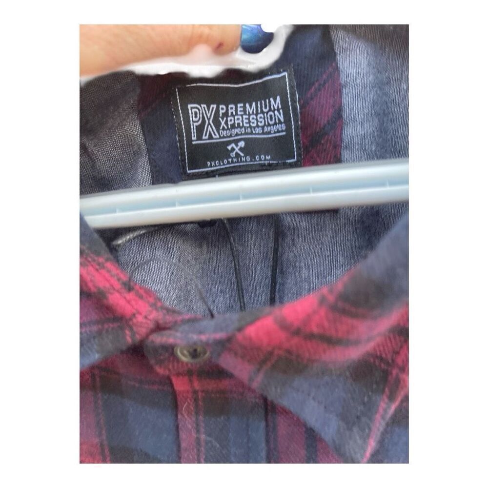 Men’s Big & Tall PX Premium Flannel Button Down Shirt Size 2XL - Picture 4 of 8